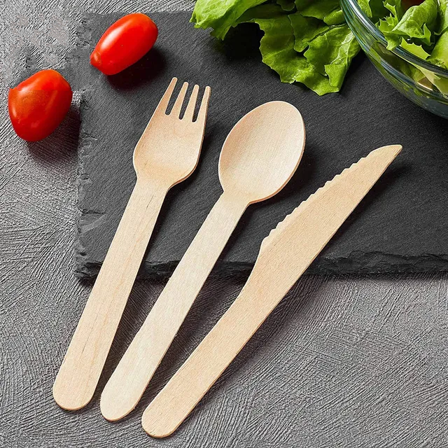 Eco-Friendly Dining: The Marvel of Disposable Wooden Cutlery