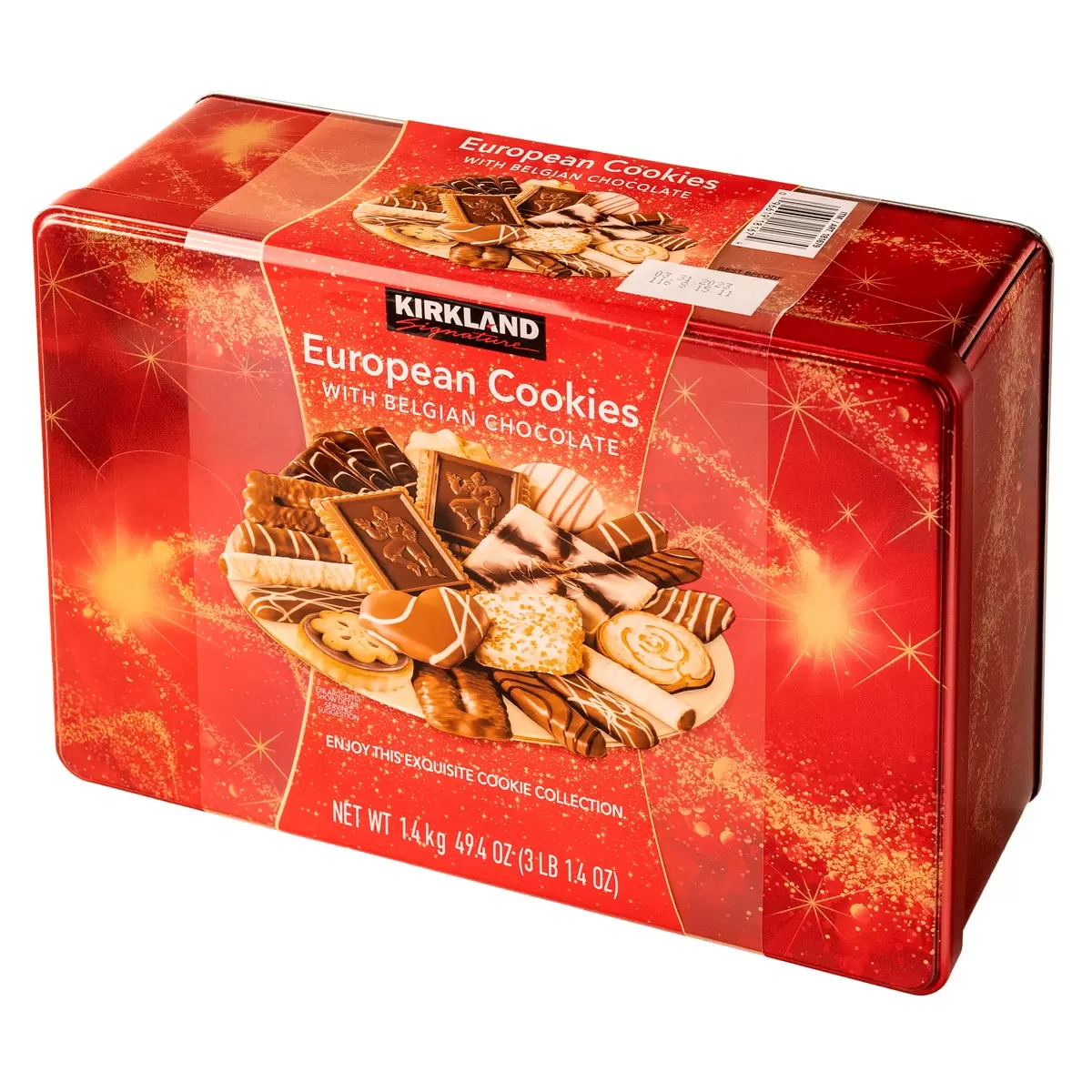 Doosh Kirkland Signature European Cookies with Belgian Chocolate 1.4kg Assor ...